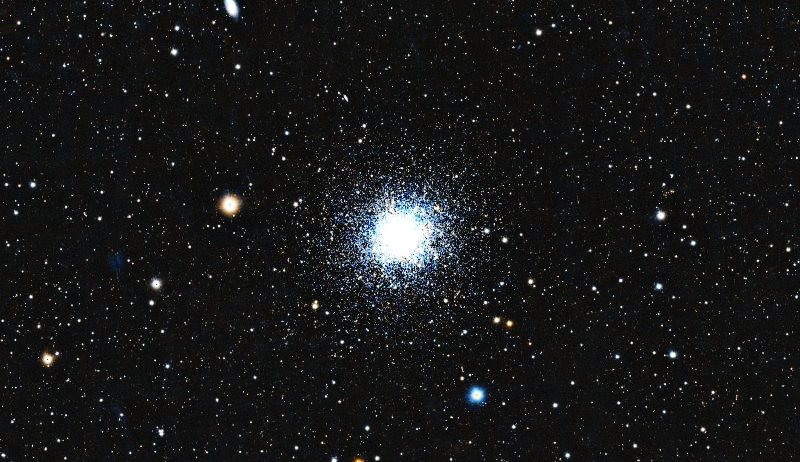 Photo simulée d'une heure de Hercules Cluster avec le Origin Mark II