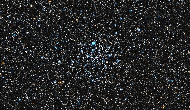 Foto simulata di un'ora di M46 con il Origin Mark II