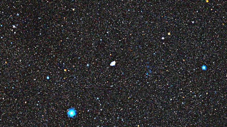 Foto simulata di un'ora di M1 Crab Nebula con il Seestar S30 Pro