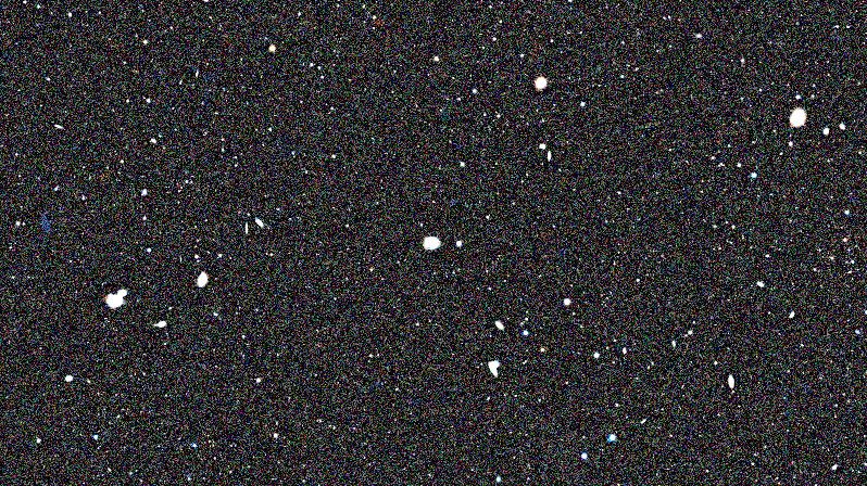 Foto simulata di un'ora di M58 con il Seestar S30 Pro