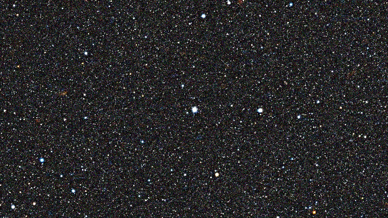 Foto simulata di un'ora di M72 con il Seestar S30 Pro