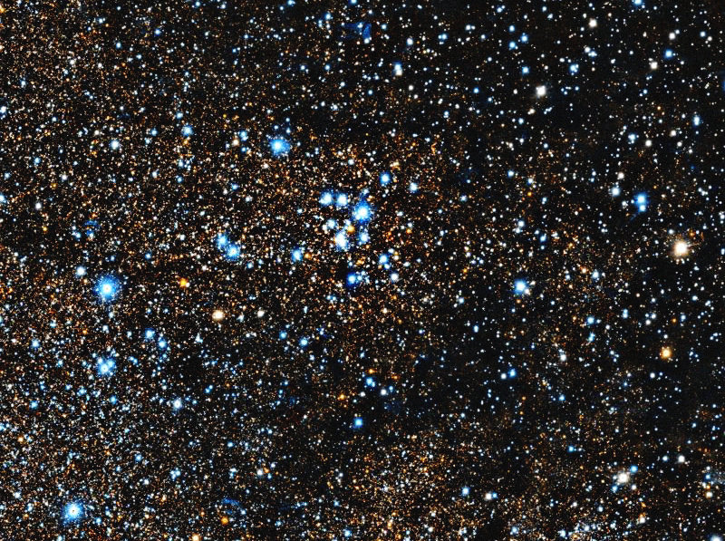 Foto simulata di un'ora di M18 con il Odyssey
