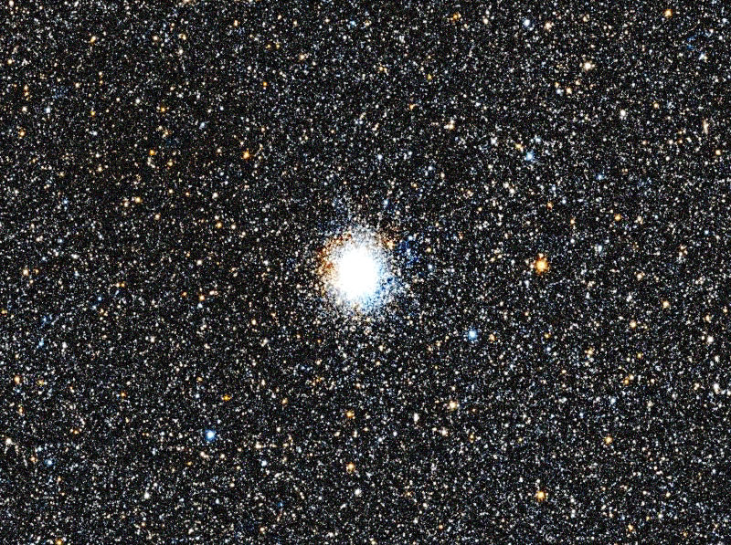 Foto simulata di un'ora di M19 con il Odyssey