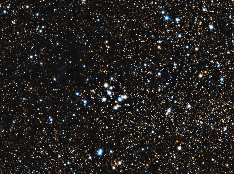 Foto simulata di un'ora di M29 con il Odyssey