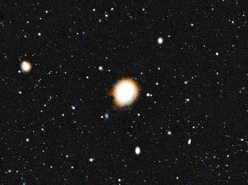Foto simulata di un'ora di M49 con il Odyssey