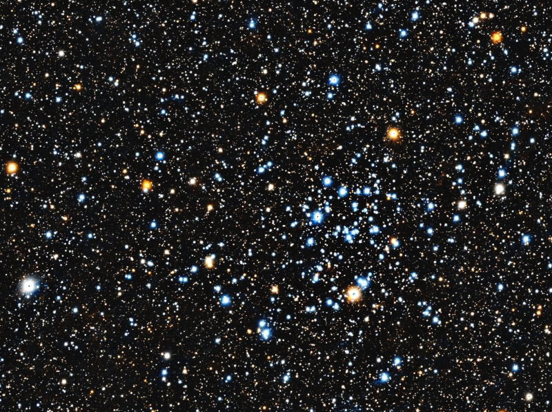 Foto simulata di un'ora di M50 con il Odyssey