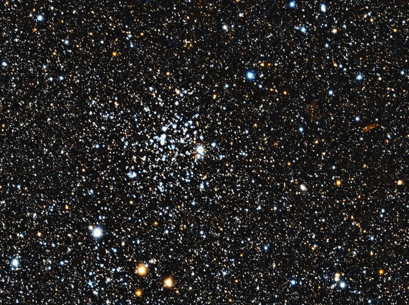 Foto simulata di un'ora di M52 con il Odyssey