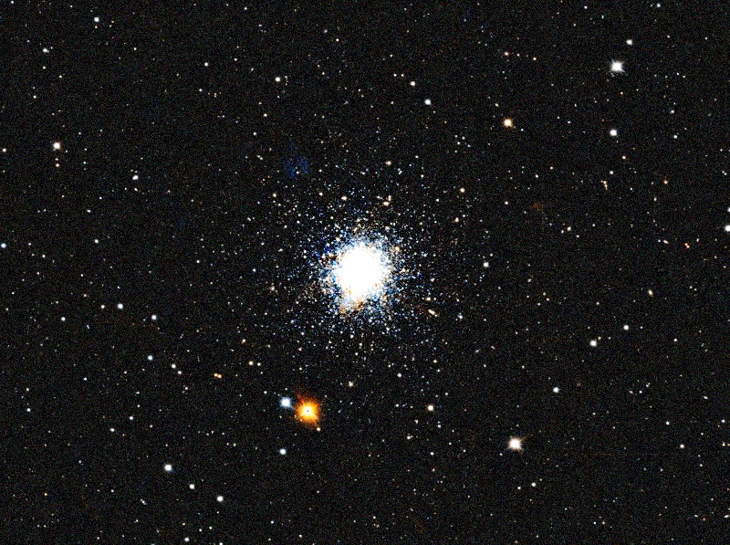 Foto simulata di un'ora di M53 con il Odyssey