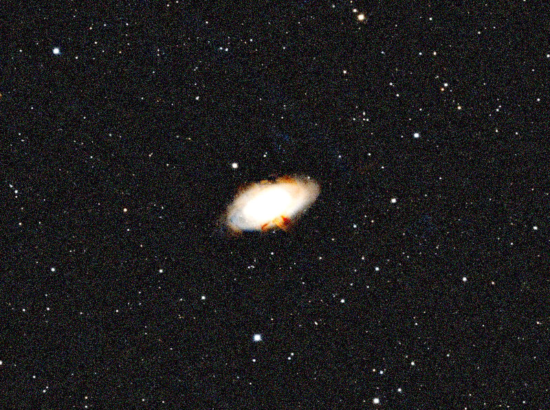 Foto simulata di un'ora di M64 Black Eye Galaxy con il Odyssey