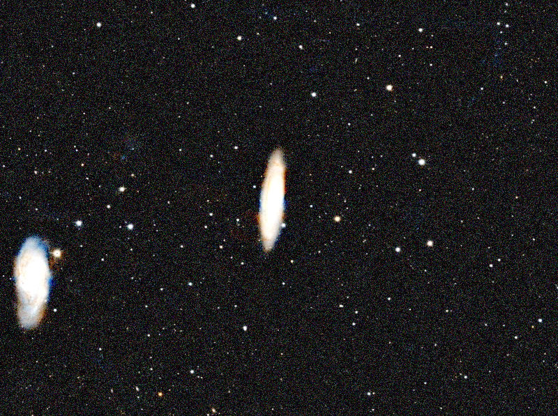 Foto simulata di un'ora di M65 con il Odyssey