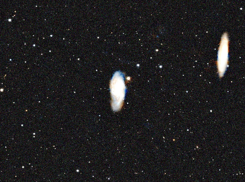 Foto simulata di un'ora di M66 con il Odyssey