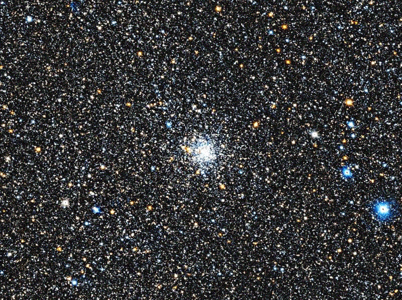 Foto simulata di un'ora di M71 con il Odyssey