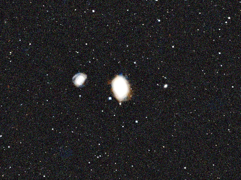 Foto simulata di un'ora di M85 con il Odyssey