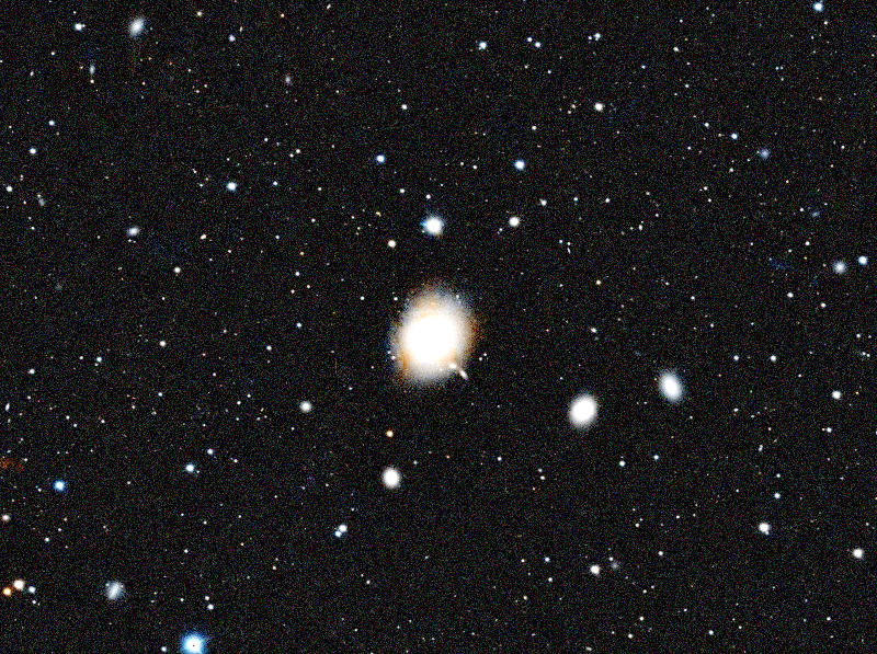 Foto simulata di un'ora di M87 Virgo A con il Odyssey