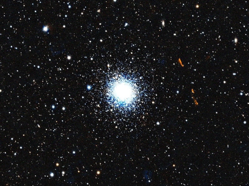 Foto simulata di un'ora di M92 con il Odyssey