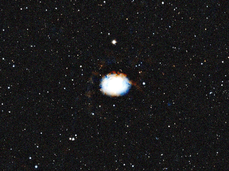 Foto simulata di un'ora di M94 Cat's Eye Galaxy con il Odyssey