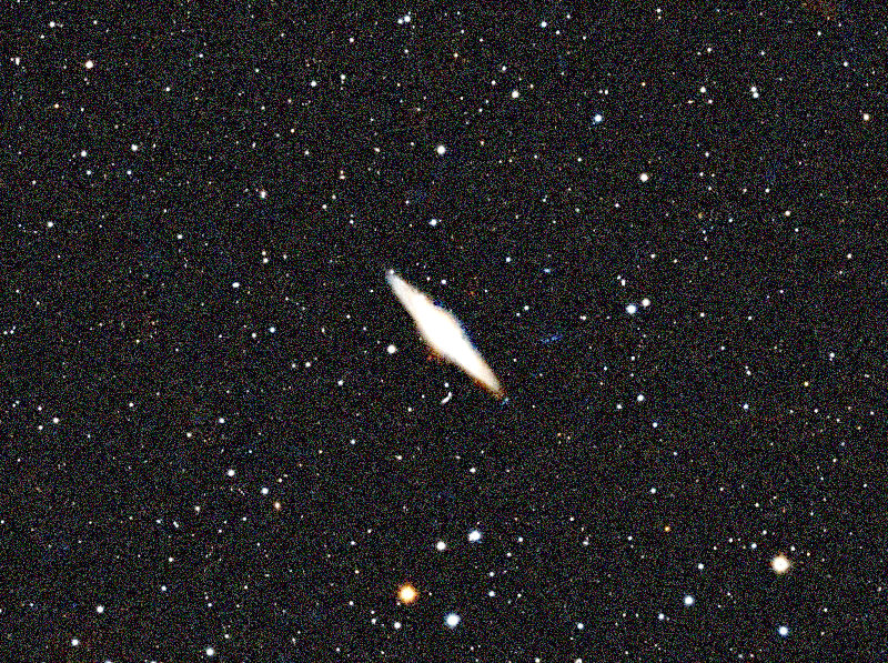 Foto simulata di un'ora di NGC 2683 UFO Galaxy con il Odyssey