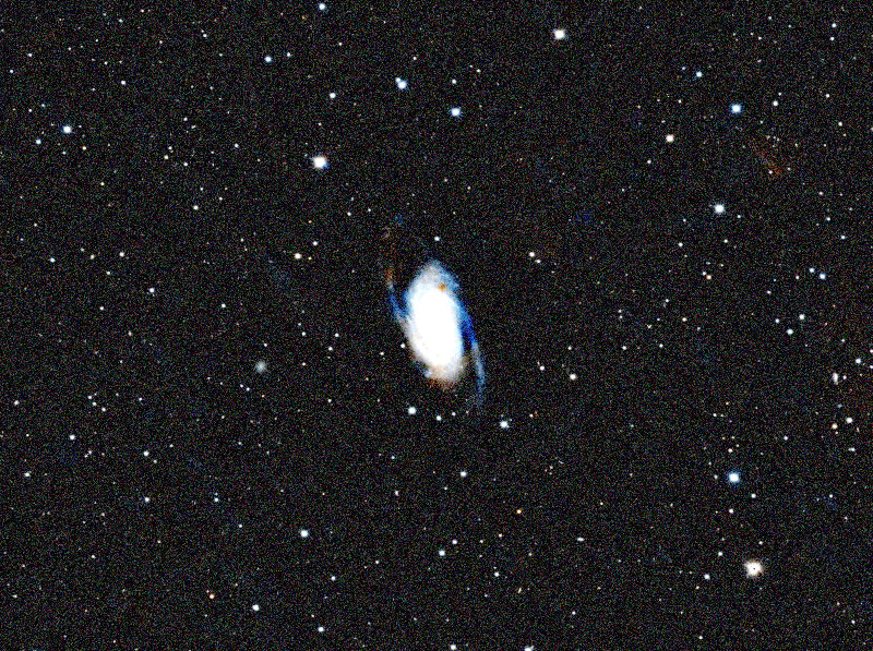 Foto simulata di un'ora di NGC 2903 con il Odyssey