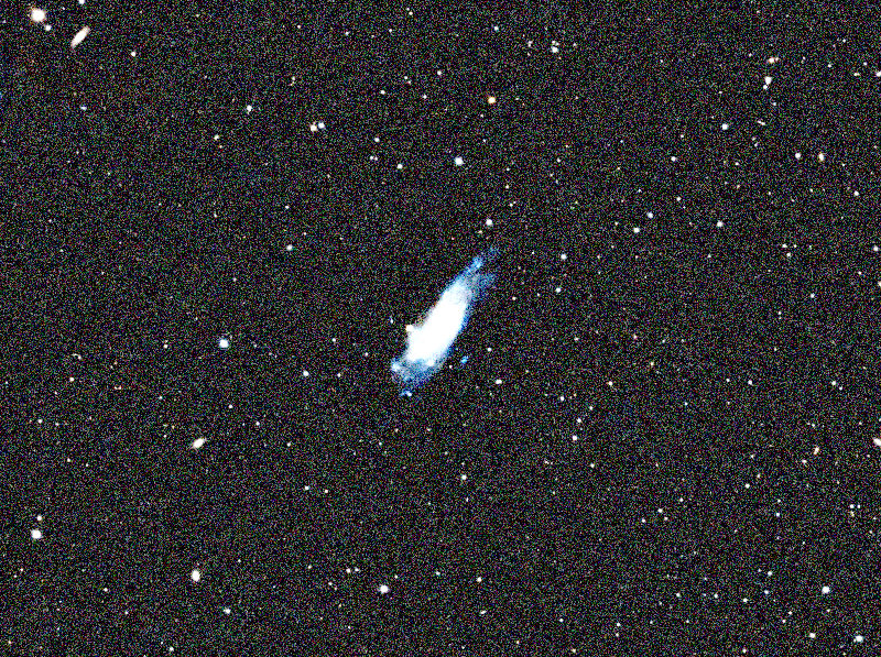 Foto simulata di un'ora di NGC 4559 con il Odyssey